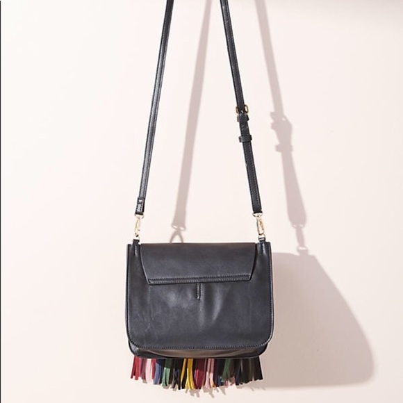 NWT Anthropologie Alba Fringed Crossbody - Picture 2 of 4